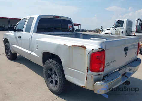 2007 Dodge Dakota Slt from USA, damaged, VIN 1D7HE42P97S172490